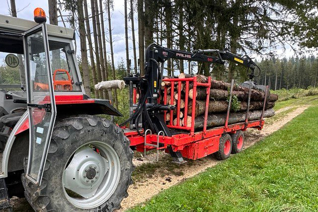 Holztransport Buldog Haenger
